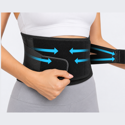 Vielay | Cintura lombare ergonomica con sistema a 6 stecche ed elastici rinforzati